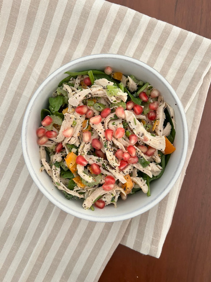 Orange Poppy Seed Chicken Salad