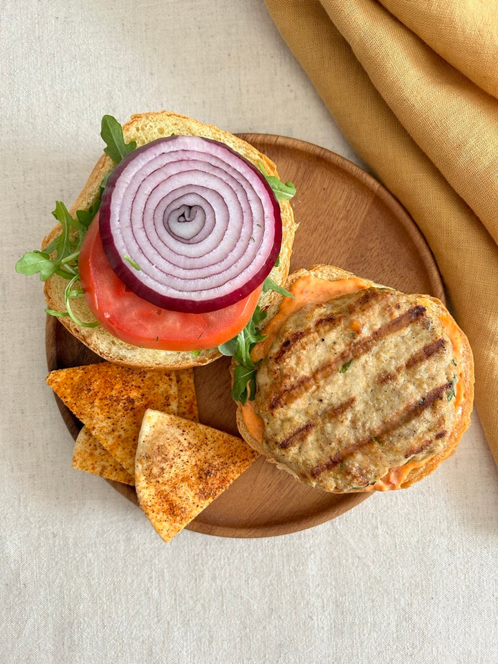 Chicken Shawarma Burger